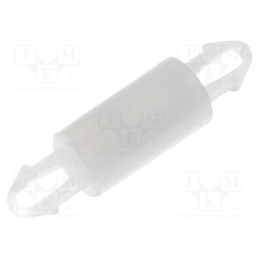 100 pcs : FIX-MAD-6.5 - PCB distance, polyamide, L: 6.5mm, latch/latch, natural, UL94V-2