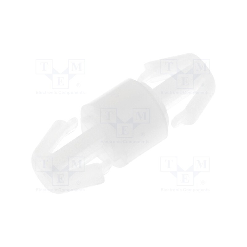100 pcs : FIX-LCC-3 - PCB distance, polyamide, L: 3.5mm, latch/latch, natural, UL94V-2