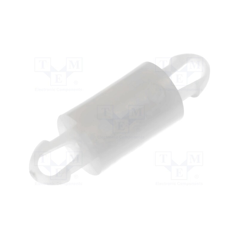 100 pcs : FIX-MADA-7 - PCB distance, polyamide, L: 7mm, latch/latch, natural, UL94V-2