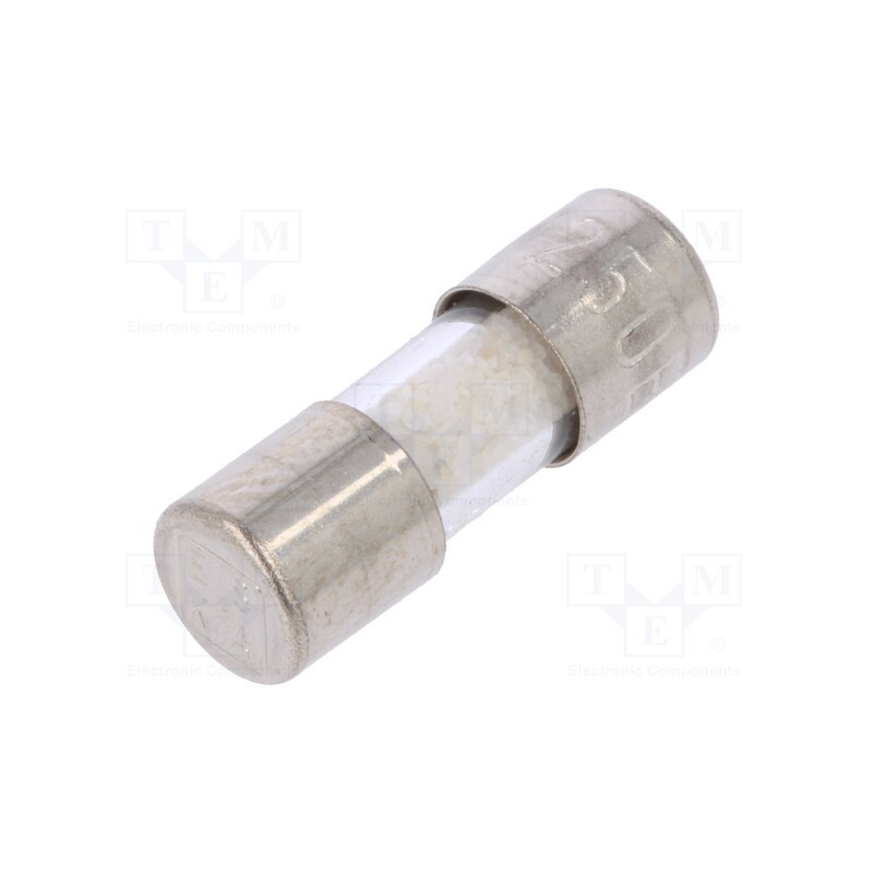 20 pcs : 515.614 - Fuse: fuse, quick blow, 0.5A, 250VAC, cylindrical,glass, 5x15mm
