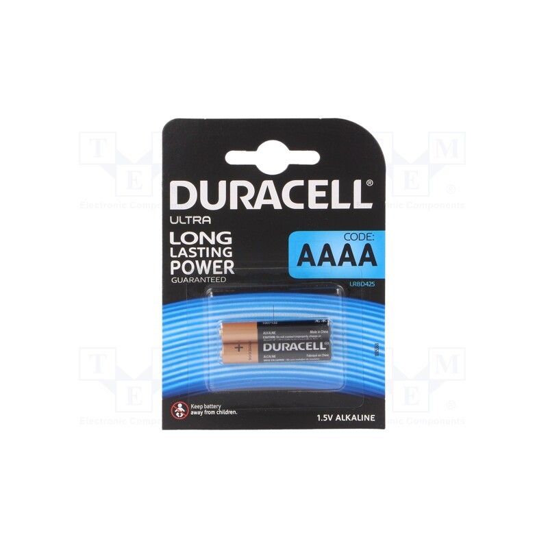 10 set : AAAA (K2) - Battery: alkaline, 1.5V, AAAA, non-rechargeable, 2pcs.