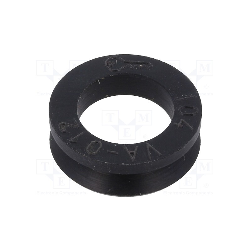 20 pcs : 09-010.5X3.4X5.5 VA-12 NBR - V-ring washer, NBR rubber, Shaft dia: 11.5÷12.5mm, L: 5.5mm