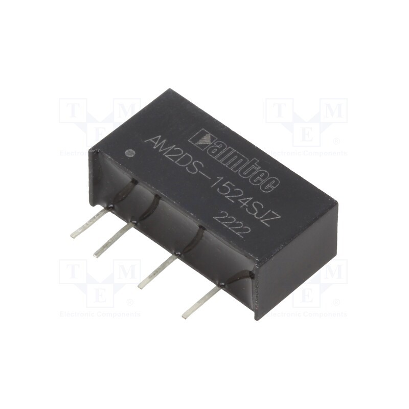 10 pcs : AM2DS-1524SJZ - Converter: DC/DC, 2W, Uin: 13.5÷16.5V, Uout: 24VDC, SIP7, AM2DS-JZ