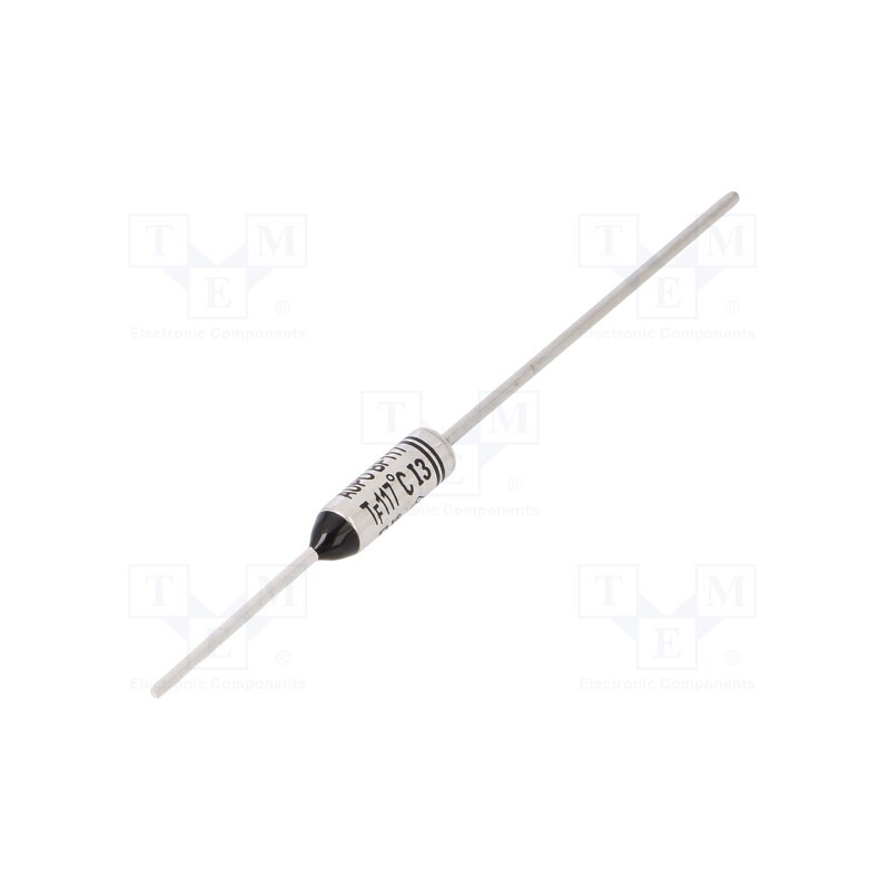 10 pcs : BF117 - Fuse: thermal, 10A, BF, 117°C