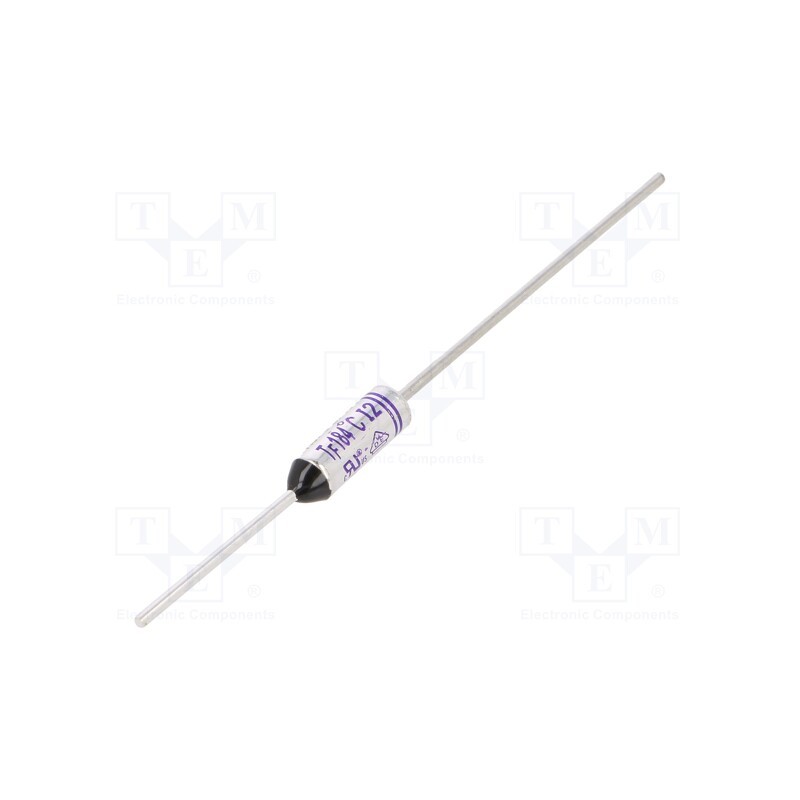 10 pcs : BF184 - Fuse: thermal, 10A, BF, 184°C