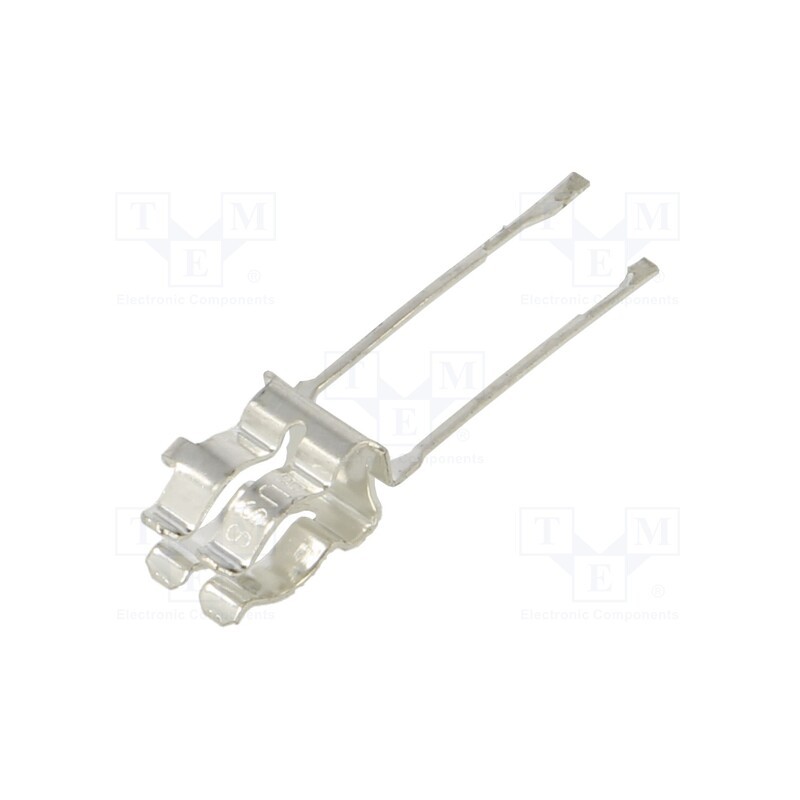 10 pcs : AP-HTC-200M - Fuse holder, cylindrical fuses, 5mm, THT, Leads: for soldering