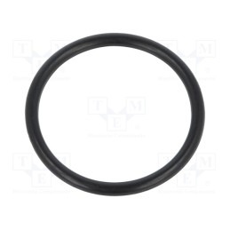 50 pcs : 01-0022.00X 2 ORING 70NBR - O-ring gasket, NBR rubber, Thk: 2mm, Øint: 22mm, black, -30÷100°C