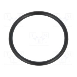 50 pcs : 01-0019.00X 1.5 ORING 70NBR - O-ring gasket, NBR rubber, Thk: 1.5mm, Øint: 19mm, black, -30÷100°C