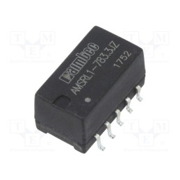 10 pcs : AMSRL1-783.3JZ - Converter: DC/DC, 3.3W, Uin: 6.5÷36V, Uout: 3.3VDC, Iout: 1A, SMD