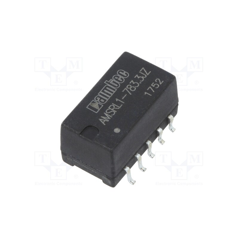 10 pcs : AMSRL1-783.3JZ - Converter: DC/DC, 3.3W, Uin: 6.5÷36V, Uout: 3.3VDC, Iout: 1A, SMD