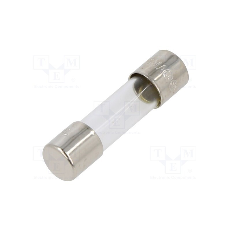 10 pcs : BK1-GMA-1-R - Fuse: fuse, quick blow, 1A, 250VAC, cylindrical,glass, 5x20mm, GMA