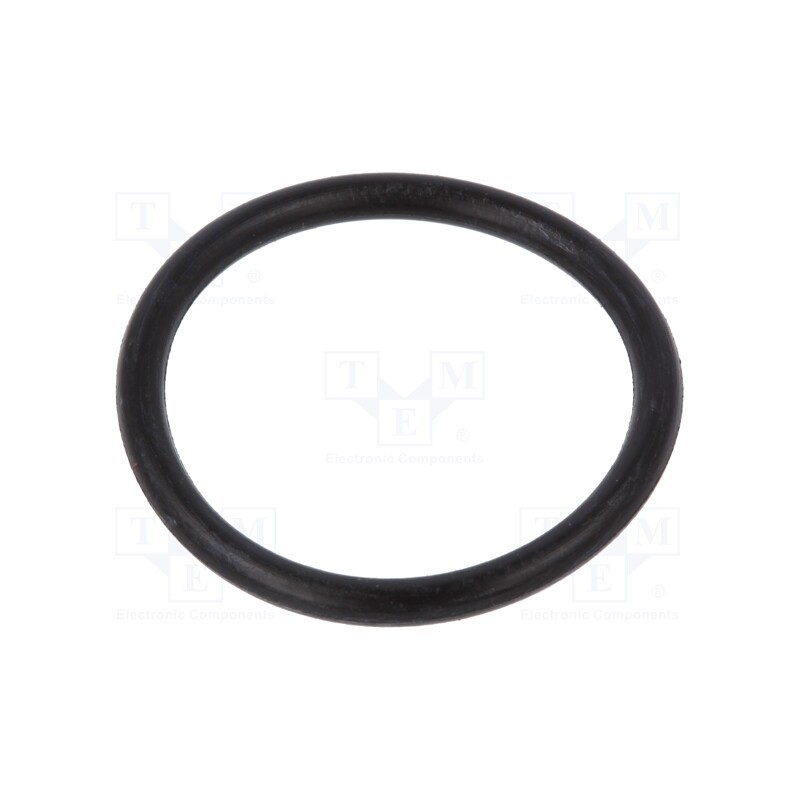50 pcs : 01-0019.00X 2 ORING 70NBR - O-ring gasket, NBR rubber, Thk: 2mm, Øint: 19mm, black, -30÷100°C
