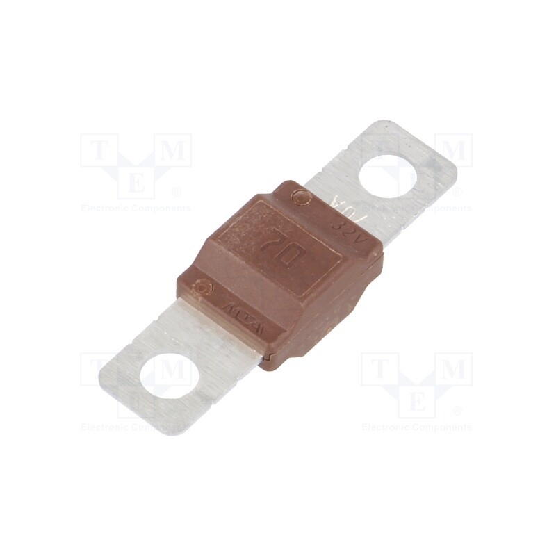 10 pcs : MIDIVAL 70A - Fuse: fuse, 70A, 32VDC, automotive, 40mm, MIDIVAL