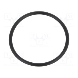 50 pcs : 01-0023.00X 1.5 ORING 70NBR - O-ring gasket, NBR rubber, Thk: 1.5mm, Øint: 23mm, black, -30÷100°C