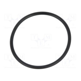 50 pcs : 01-0025.00X 1.5 ORING 70NBR - O-ring gasket, NBR rubber, Thk: 1.5mm, Øint: 25mm, black, -30÷100°C