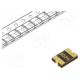 20 pcs : PFMF.030.2 - Fuse: PTC polymer, 300mA, 30VDC, PCB,SMT, 4.6x3.2mm, PFMF, 2.7mm