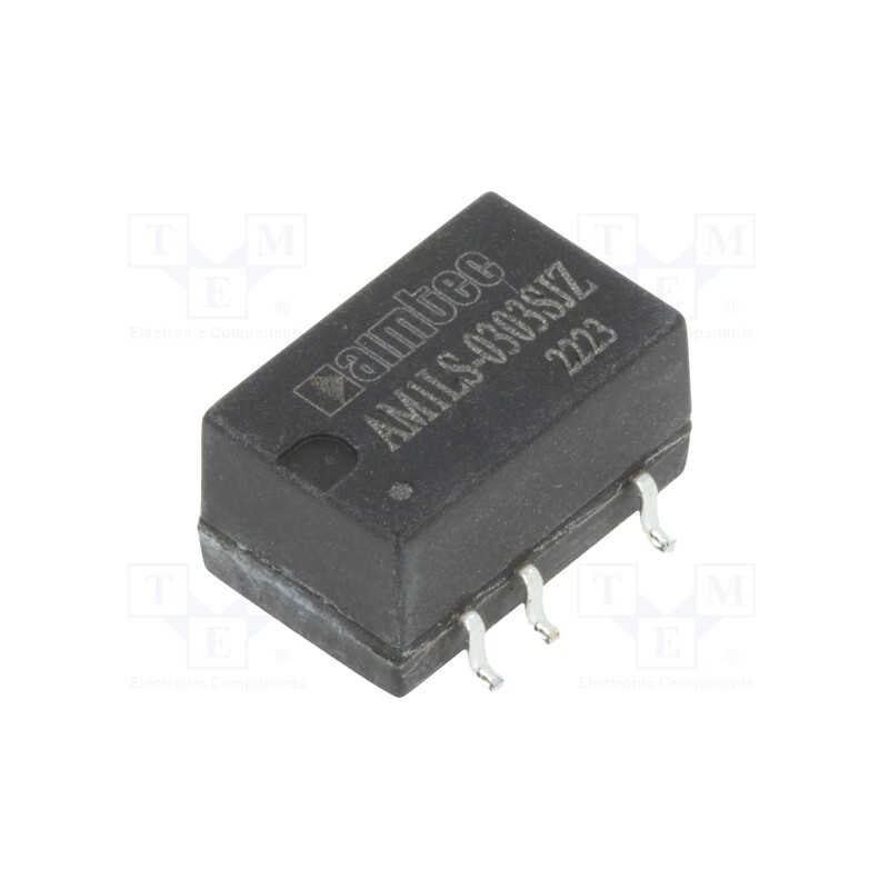 10 pcs : AM1LS-0303SJZ - Converter: DC/DC, 1W, Uin: 2.97÷3.63V, Uout: 3.3VDC, Iout: 303mA, SMD