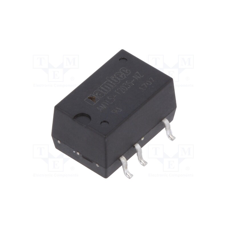 10 pcs : AM1LS-1203S-NZ - Converter: DC/DC, 1W, Uin: 10.8÷13.2V, Uout: 3.3VDC, Iout: 303mA, SMD