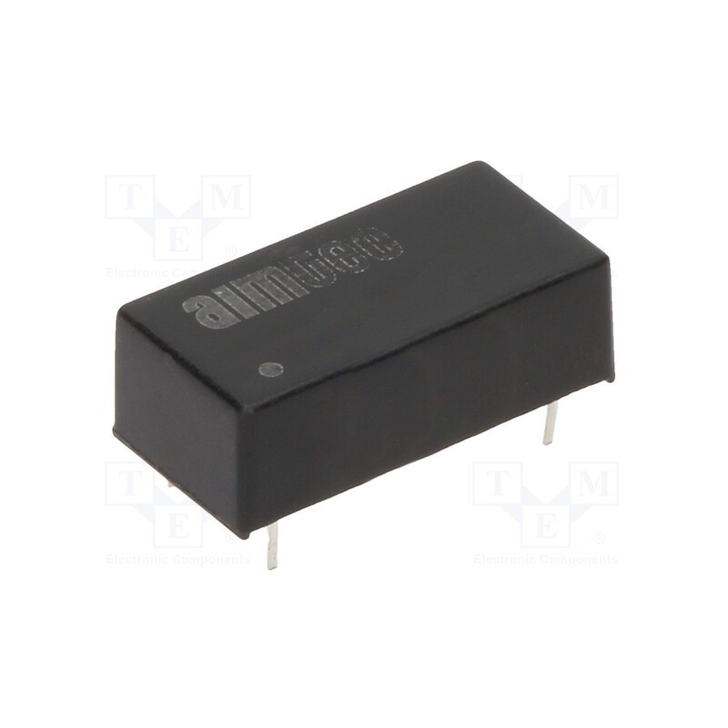 10 pcs : AM1MR-1212SZ - Converter: DC/DC, 1W, Uin: 10.8÷13.2V, Uout: 12VDC, Iout: 83mA, DIP14