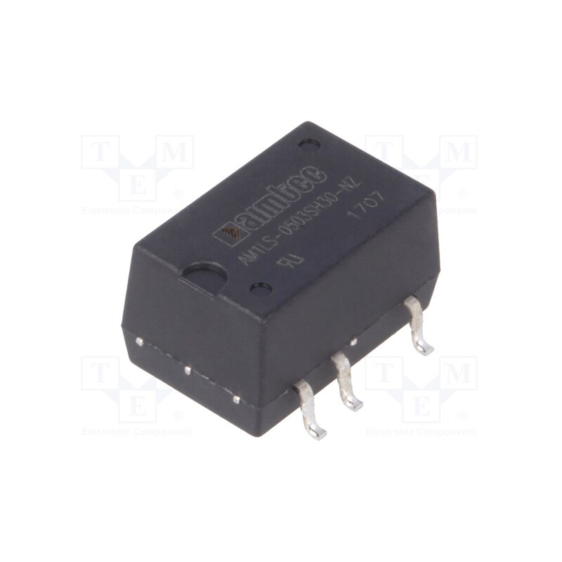 10 pcs : AM1LS-0503SH30-NZ - Converter: DC/DC, 1W, Uin: 4.5÷5.5V, Uout: 3.3VDC, Iout: 303mA, SMD