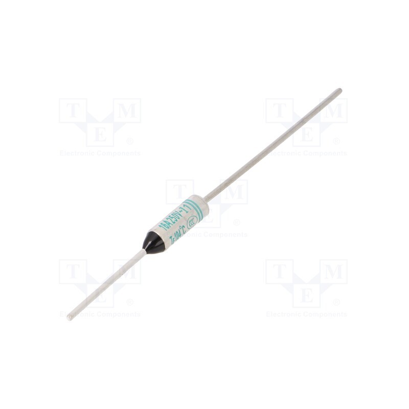 10 pcs : BF104X - Fuse: thermal, 16A, BFX, 104°C
