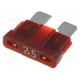 50 pcs : 028707.5PXCN - Fuse: fuse, 7.5A, 32VDC, automotive, 19mm, ATOF