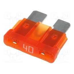 50 pcs : 0287040.PXCN - Fuse: fuse, 40A, 32VDC, automotive, 19mm, ATOF