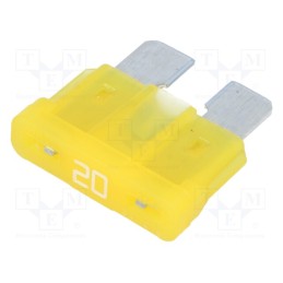 50 pcs : 0287020.PXCN - Fuse: fuse, 20A, 32VDC, automotive, 19mm, ATOF