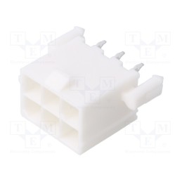 10 pcs : 460150603 - MF+ HCS VERT HDR DR 6CKT V-0 PEG TIN