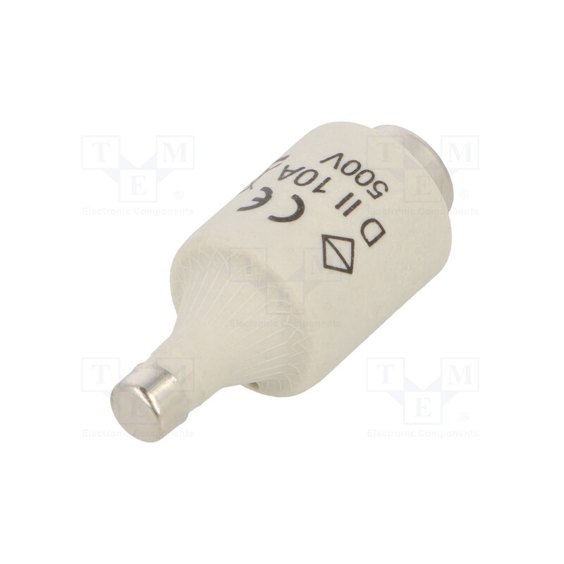 10 pcs : LE27F10 - Fuse: fuse, gG,quick blow, 10A, 500VAC, DII