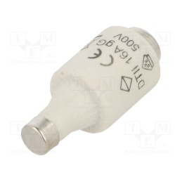10 pcs : LE2716 - Fuse: fuse, gG,time-lag, 16A, 500VAC, DII