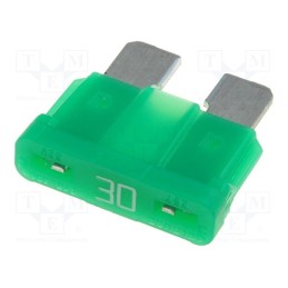 50 pcs : 0287030.PXCN - Fuse: fuse, 30A, 32VDC, automotive, 19mm, ATOF