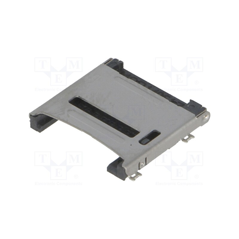 10 pcs : 472192001 - Connector: for cards, microSD, shielded,with hinged cover, SMT
