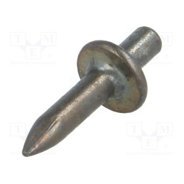50 pcs : 903 RB 18 - Peg, hardened steel, L: 24mm, Ø: 4mm