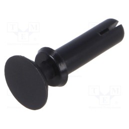50 pcs : 8G4033.0X8.5B -AS - Rivet, polyamide, L.rivet: 10mm, Panel cutout diam: 3.1mm, black