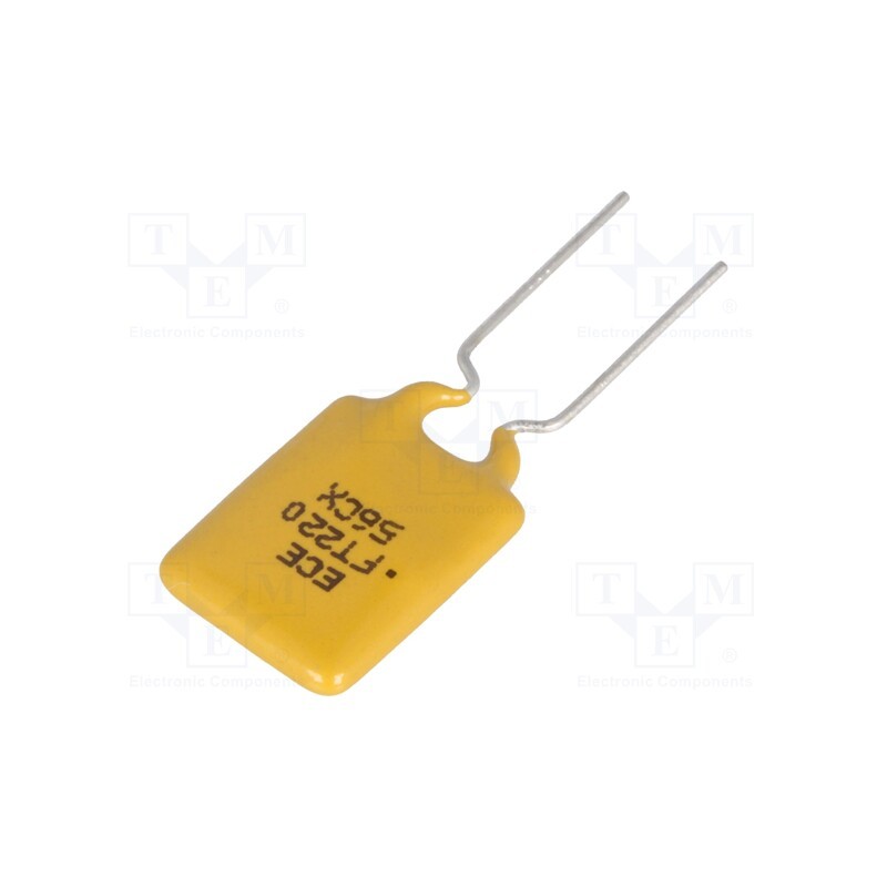 20 pcs : FT220-36 - Fuse: PTC polymer, 2.2A, Ø0.51x7.6mm