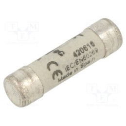 10 pcs : 420616 - Fuse: fuse, gG, 16A, 400VAC, ceramic,cylindrical,industrial