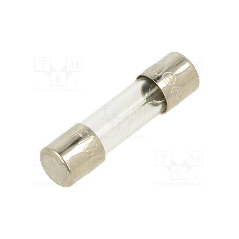 10 pcs : FSD-10A - Fuse: fuse, quick blow, 10A, 250VAC, glass, 5x20mm, brass, bulk