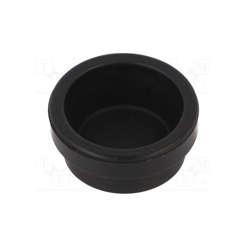 20 pcs : 1.250.2001.50 - 20mm, plugs, Mat: elastomer, Seal Plug DS, black, -20÷80°C, IP54