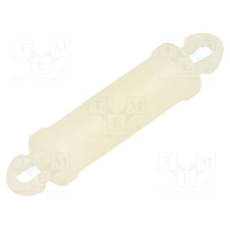 50 pcs : 8G808V40191 - PCB distance, polyamide 66, L: 12.7mm, latch/latch, natural