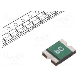 50 pcs : 0ZCH0005FF2E - Fuse: PTC polymer, 50mA, Imax: 10A, 0ZCH, 1210