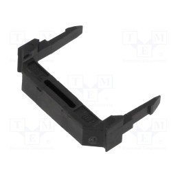50 pcs : 499252-9 - Cable clamp, PIN: 14, snap fastener, IDC connectors, black