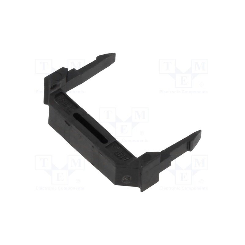 50 pcs : 499252-9 - Cable clamp, PIN: 14, snap fastener, IDC connectors, black