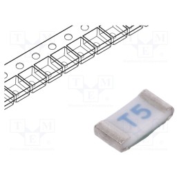 20 pcs : 0685T5000-01 - Fuse: fuse, time-lag, 5A, 63VAC, 63VDC, SMD, ceramic, C1T, 1206