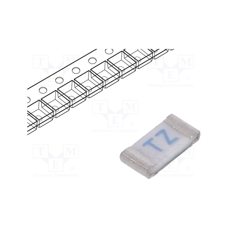 20 pcs : 0685T3500-01 - Fuse: fuse, time-lag, 3.5A, 63VAC, 63VDC, SMD, ceramic, C1T, 1206