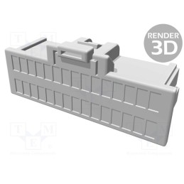 10 pcs : 5011893010 - Plug, wire-board, female, Pico-Clasp, 1mm, PIN: 30, w/o contacts