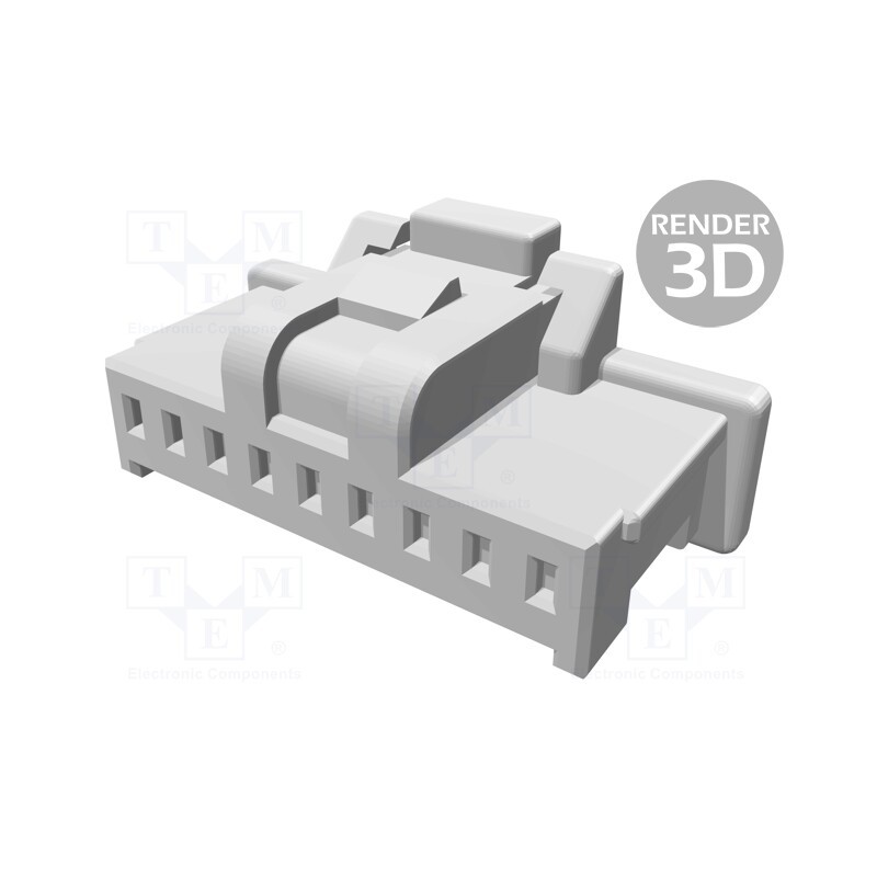 10 pcs : 5013300900 - Plug, wire-board, female, Pico-Clasp, 1mm, PIN: 9, w/o contacts