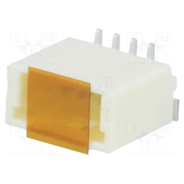 10 pcs : 5013310407 - Socket, wire-board, male, Pico-Clasp, 1mm, PIN: 4, SMT, 50V, 1A