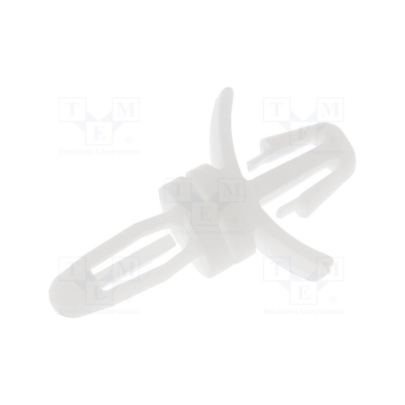 50 pcs : LCBS-3-01 - PCB distance, polyamide, L: 4.8mm, snap fastener, natural, UL94V-2