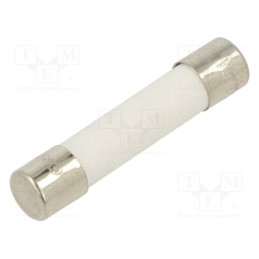 10 pcs : FCA-3.15A - Fuse: fuse, quick blow, 3.15A, 250VAC, ceramic, 6.3x32mm, brass